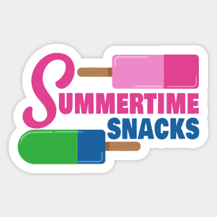 Summertime snacks Sticker